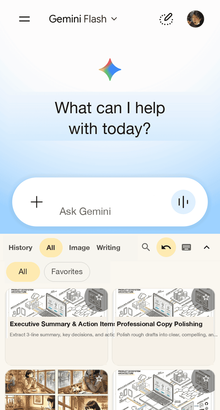 Inserting a prompt into an AI chat